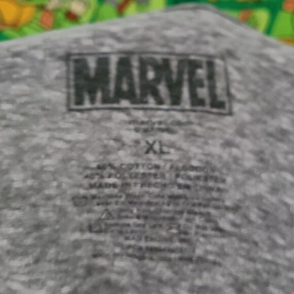 Marvel Ultimate Spiderman Logo Men’s Light gray T-Shirt Size XL  XXXL - Picture 5 of 5